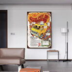 poster furgone vintage