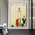 poster di moda vintage