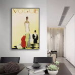 poster di moda vintage