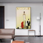 poster di moda vintage