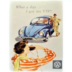 poster volkswagen vintage