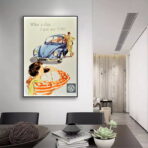 poster volkswagen vintage