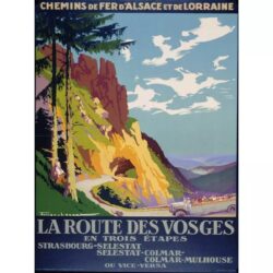 poster vintage vosges
