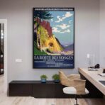 poster vintage vosges