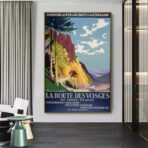 poster vintage vosges