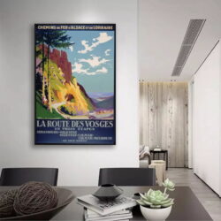poster vintage vosges
