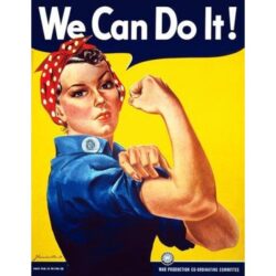 poster vintage che possiamo farlo