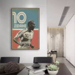 poster vintage zidane
