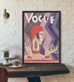 poster di moda vintage 1