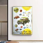 poster di auto depoca