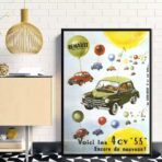 poster di auto depoca