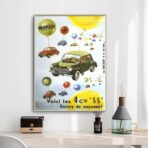 poster di auto depoca