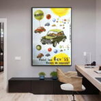 poster di auto depoca