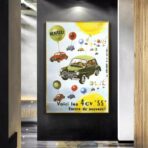 poster di auto depoca