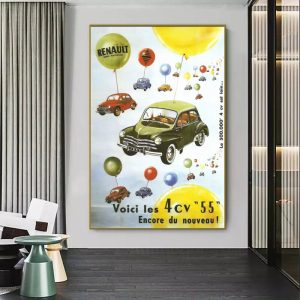 poster di auto depoca