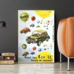 poster di auto depoca