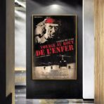 poster del viaggio fino alla fine dellinferno