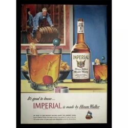 poster di whisky vintage