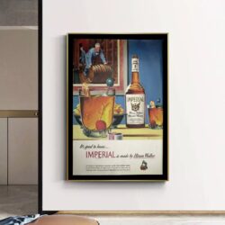 poster di whisky vintage