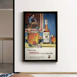 poster di whisky vintage
