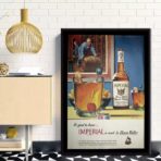 poster di whisky vintage