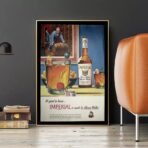 poster di whisky vintage