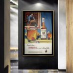 poster di whisky vintage
