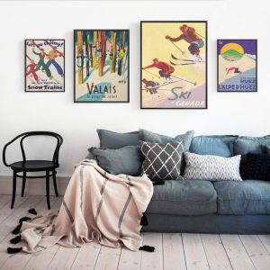 poster vintage alpe dhuez