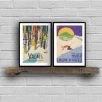 poster vintage alpe dhuez