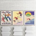 poster vintage alpe dhuez