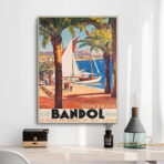 poster bandol vintage 1