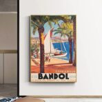 poster bandol vintage 1