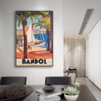 poster bandol vintage 1