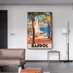 poster bandol vintage 1