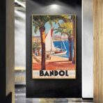 poster bandol vintage 1