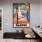poster bandol vintage 1
