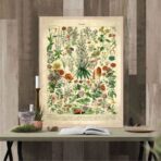 poster fiori vintage