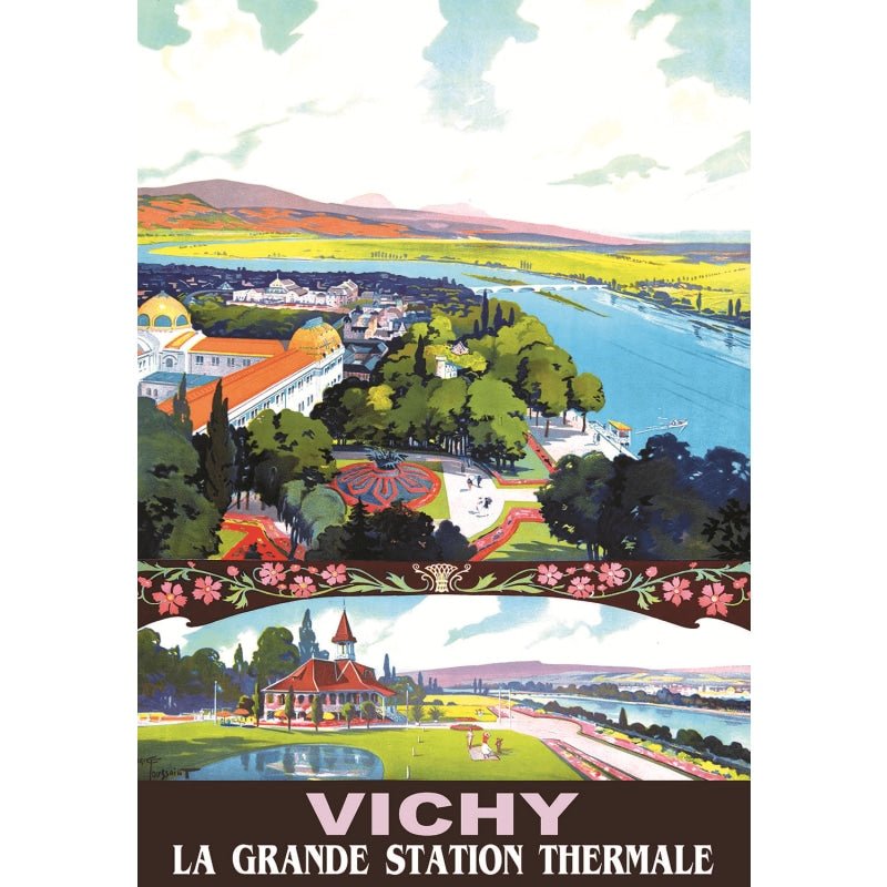 poster di vichy poster di vichy