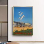 disegno poster esercito vintage