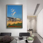 disegno poster esercito vintage