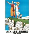 poster di aix les bains
