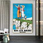 poster di aix les bains