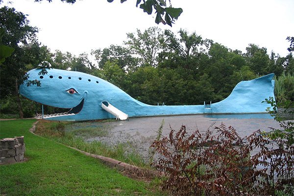 comment faire la route 66 baleine bleue de Catoosa