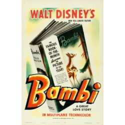 poster originale bambi
