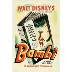 poster originale bambi
