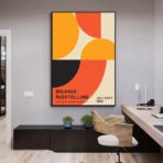 poster vintage del bauhaus