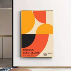 poster vintage del bauhaus