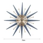 orologio da parete vintage di grandi dimensioni 1