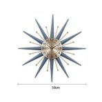 orologio da parete vintage di grandi dimensioni 1