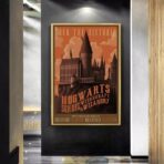 poster vintage di harry potter 2